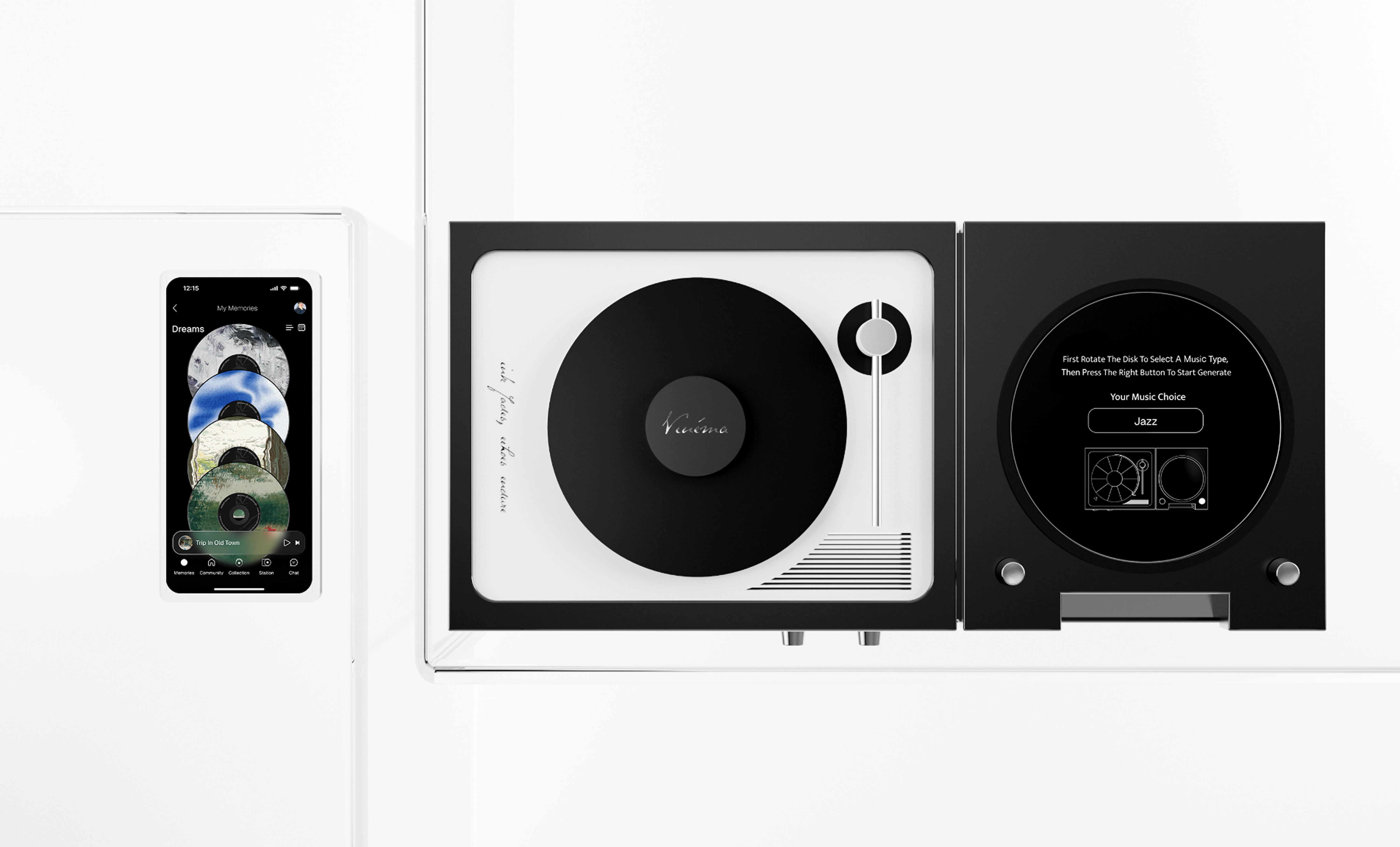 Vinema, AI driven Vinyl player